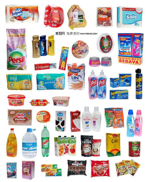 探索爱图网 国外日常生活用品PSD分层素材的宝藏库